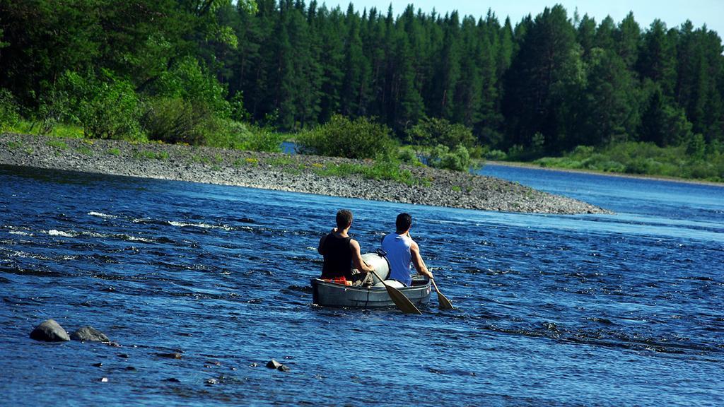 Lits Camping, Stugby Och Kanot Ngoại thất bức ảnh